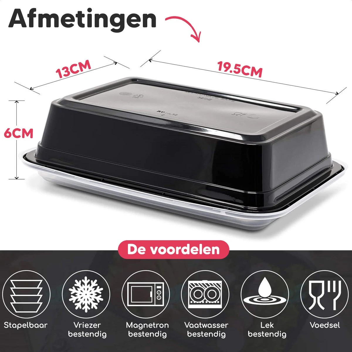 Bablue Meal Prep Bakjes - 7 Stuks - Met 7 Extra Dressingsbakjes - Vershoudbakjes Set Met Deksel - Plastic Bakjes Met Deksel - Lunchbox - Diepvriesbakjes - Bewaardozen Met Deksel - Geschikt Voor Diepvries Magnetron Vaatwasser - In Elkaar Te Stapelen 8 Bablue Meal Prep Bakjes - 7 Stuks - Met 7 Extra Dressingsbakjes - Vershoudbakjes Set Met Deksel - Plastic Bakjes Met Deksel - Lunchbox - Diepvriesbakjes - Bewaardozen Met Deksel - Geschikt Voor Diepvries Magnetron Vaatwasser - In Elkaar Te Stapelen - Afbeelding 8