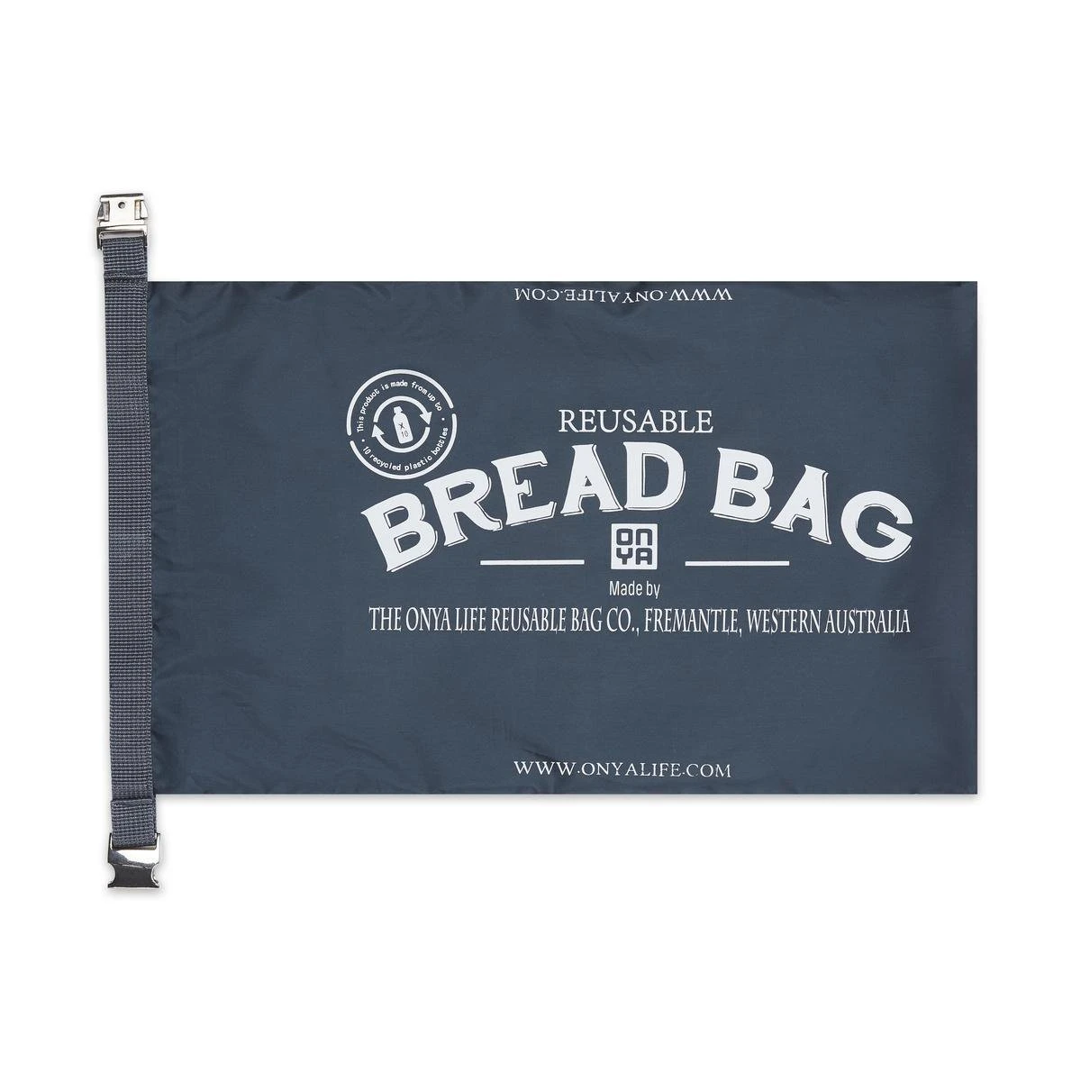 ONYA - Duurzame Broodzak (GRIJS) | Bread Bag | Herbruikbaar | Broodtas | Brood Tas | Broodmand 3 ONYA - Duurzame Broodzak (GRIJS) | Bread Bag | Herbruikbaar | Broodtas | Brood Tas | Broodmand - Afbeelding 3