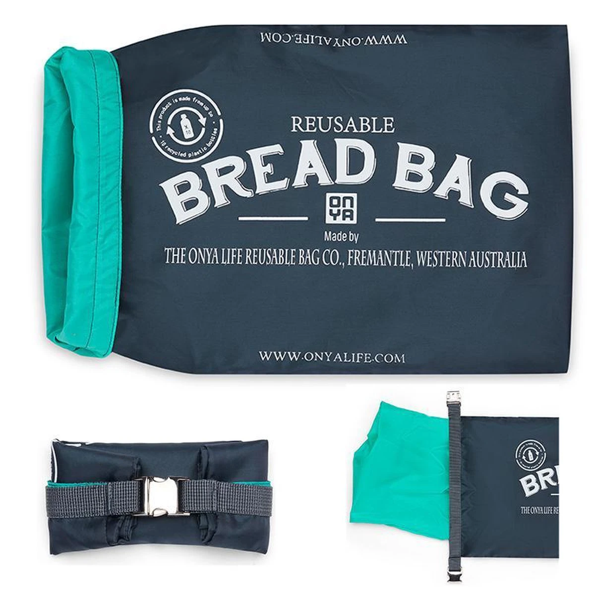 ONYA - Duurzame Broodzak (GRIJS) | Bread Bag | Herbruikbaar | Broodtas | Brood Tas | Broodmand 6 ONYA - Duurzame Broodzak (GRIJS) | Bread Bag | Herbruikbaar | Broodtas | Brood Tas | Broodmand - Afbeelding 6