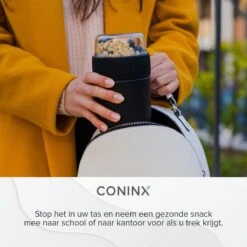 Coninx Yoghurtbeker To Go - Muesli Beker To Go - Lunchbeker - Mueslibeker 640ml (450ml+190ml) - Zwart 17 Coninx Yoghurtbeker To Go - Muesli Beker To Go - Lunchbeker - Mueslibeker 640ml (450ml+190ml) - Zwart -Mepal Shop 1200x1200 158