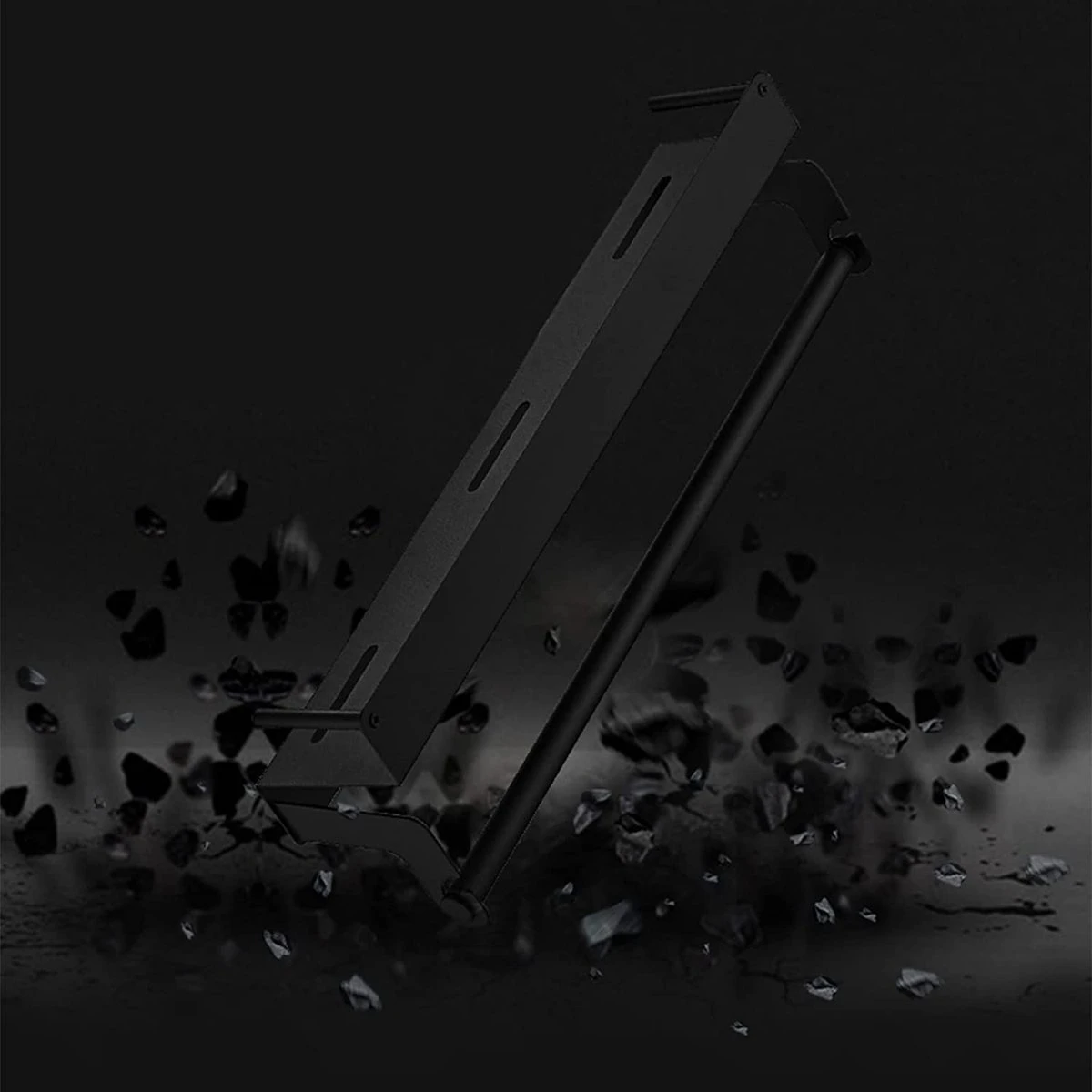 Merkloos Kruidenrek Met Rolhouder, Keuken Organizer, Kruidenrek Met/zonder Boren, Kruidenrek, Wandorganizer Voor Specerijen, Set Van 2 Zwarte Keukenrekken, Kruidenrek Ophangbaar, Wandrek, Staal, Zwart, Keukenrek 3 Merkloos Kruidenrek Met Rolhouder, Keuken Organizer, Kruidenrek Met/zonder Boren, Kruidenrek, Wandorganizer Voor Specerijen, Set Van 2 Zwarte Keukenrekken, Kruidenrek Ophangbaar, Wandrek, Staal, Zwart, Keukenrek - Afbeelding 3