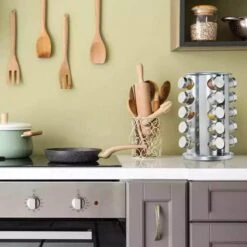 SensaHome 360 Graden Roteerbare Kruidencarrousel - Kruidenrek/Kruidenmolen - 20 Kruidenpotjes - 5 Laags - Draaibaar - 20 Specerijen Potjes - Specerijenmolen 17 SensaHome 360 Graden Roteerbare Kruidencarrousel - Kruidenrek/Kruidenmolen - 20 Kruidenpotjes - 5 Laags - Draaibaar - 20 Specerijen Potjes - Specerijenmolen -Mepal Shop 1200x1200 213