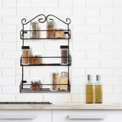 KitchenBrothers Kruidenrek - Staand En Ophangbaar - Voor 21 Potjes - 3 Laags - Metaal 9 KitchenBrothers Kruidenrek - Staand En Ophangbaar - Voor 21 Potjes - 3 Laags - Metaal -Mepal Shop 1200x1200 225