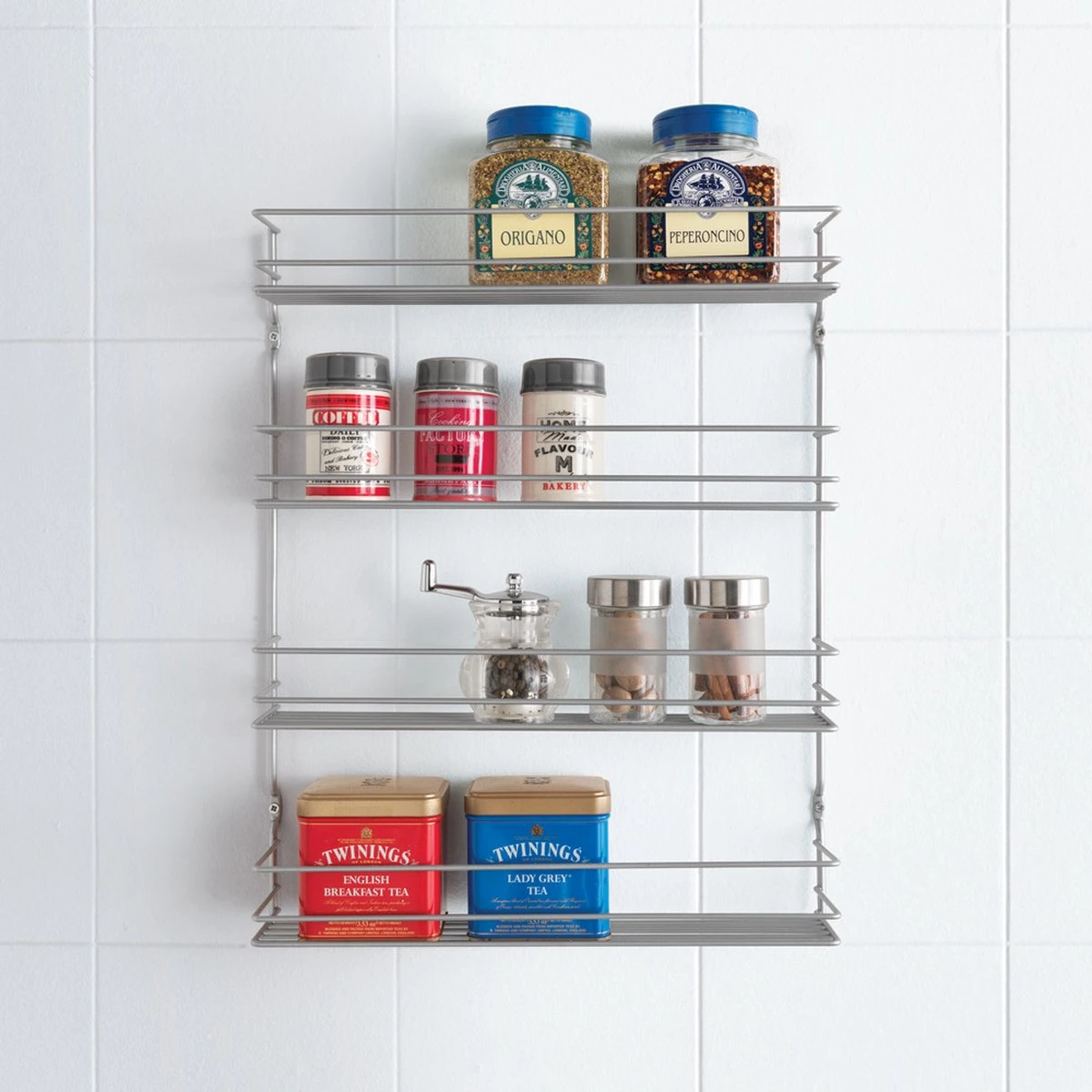 Tomado Metaltex - Pepito 4 - Kruidenrek - 36x8x45cm 2 Tomado Metaltex - Pepito 4 - Kruidenrek - 36x8x45cm - Afbeelding 2