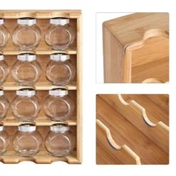 Merkloos Decopatent® Kruidenrekje Ophangbaar - Kruidenrek Inclusief 16 Kruidenpotjes - Bamboe Hout - 4 Laags 14 Merkloos Decopatent® Kruidenrekje Ophangbaar - Kruidenrek Inclusief 16 Kruidenpotjes - Bamboe Hout - 4 Laags -Mepal Shop 1200x1200 300