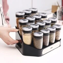 Merkloos Decopatent® Kruidenrek Incl. 16 Glazen Kruiden Potjes - Rvs Strooideksel - Staand Kruiden & Specerijen Rek - Kruidenpotjes Glas 16 Merkloos Decopatent® Kruidenrek Incl. 16 Glazen Kruiden Potjes - Rvs Strooideksel - Staand Kruiden & Specerijen Rek - Kruidenpotjes Glas -Mepal Shop 1200x1200 317