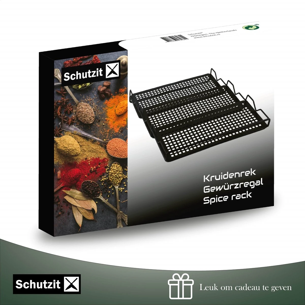 Schutzit - Kruidenrek Lade - Metaal - Zwart - 3 Lagen - Kruiden Organizer Liggend Ladeinzet 8 Schutzit - Kruidenrek Lade - Metaal - Zwart - 3 Lagen - Kruiden Organizer Liggend Ladeinzet - Afbeelding 8