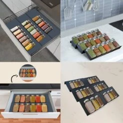 Kitchenful Kruidenrek Lade - Kruiden Organiser - 6 Stuks - Zwart - Verstelbaar - Metaal - Kruiden Opberger 19 Kitchenful Kruidenrek Lade - Kruiden Organiser - 6 Stuks - Zwart - Verstelbaar - Metaal - Kruiden Opberger -Mepal Shop 1200x1200 341