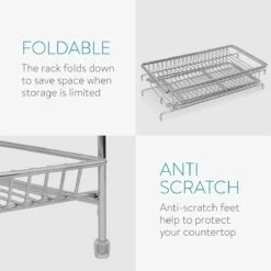 Navaris Stalen Kruidenrekje 2 Laags - Kruidenrek Staand - Rek Voor Kruidenpotjes En Glaasjes - Multifunctionele Organizer Voor Keuken En Badkamer 13 Navaris Stalen Kruidenrekje 2 Laags - Kruidenrek Staand - Rek Voor Kruidenpotjes En Glaasjes - Multifunctionele Organizer Voor Keuken En Badkamer -Mepal Shop 1200x1200 366