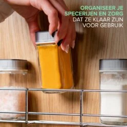 Merkloos Coninx Kruidenrek KR3000 - Ophangbaar - 32 Kruidenpotjes - 4 Laags 19 Merkloos Coninx Kruidenrek KR3000 - Ophangbaar - 32 Kruidenpotjes - 4 Laags -Mepal Shop 1200x1200 376