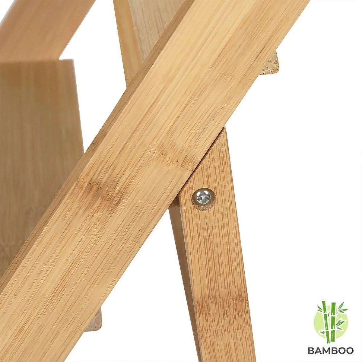 Merkloos Decopatent® Kruidenrekje Staand - Kruidenrek Voor 16 Tot 20 Kruidenpotjes - Hout - 4 Laags 2 Merkloos Decopatent® Kruidenrekje Staand - Kruidenrek Voor 16 Tot 20 Kruidenpotjes - Hout - 4 Laags - Afbeelding 2