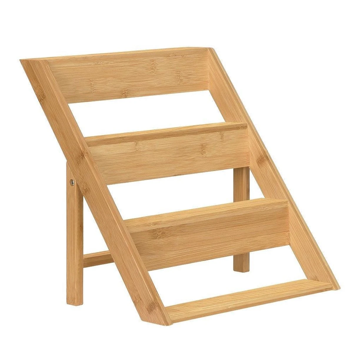 Merkloos Decopatent® Kruidenrekje Staand - Kruidenrek Voor 16 Tot 20 Kruidenpotjes - Hout - 4 Laags 4 Merkloos Decopatent® Kruidenrekje Staand - Kruidenrek Voor 16 Tot 20 Kruidenpotjes - Hout - 4 Laags - Afbeelding 4