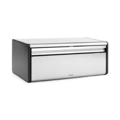 Brabantia Broodtrommel - Met Klepdeksel - Matt Steel Fingerprint Proof / Matt Black -Mepal Shop 1200x1200 433