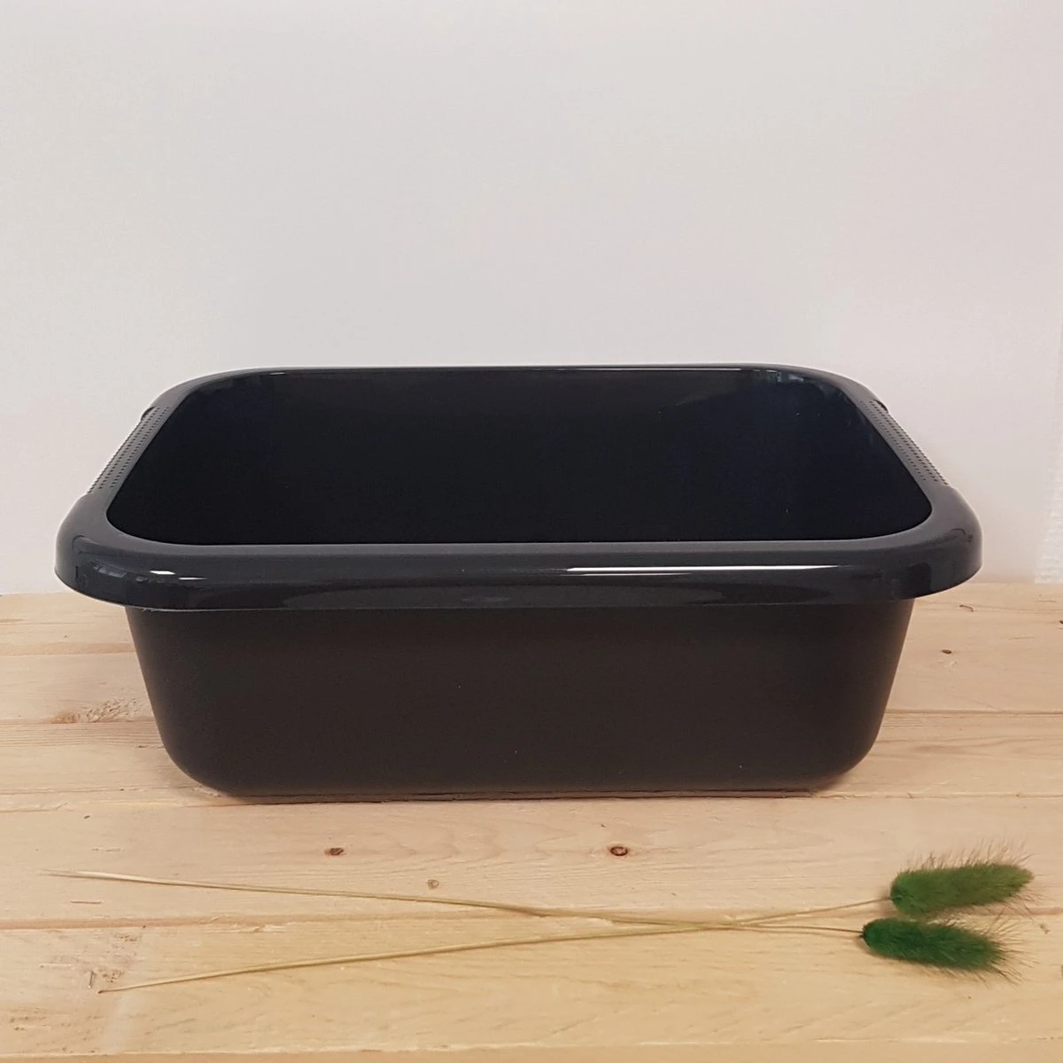 Curver Afwasbak Rechthoekig - 9 Liter - Antraciet 2 Curver Afwasbak Rechthoekig - 9 Liter - Antraciet - Afbeelding 2