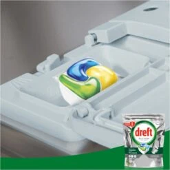 Dreft Platinum All In One Vaatwascapsules Citroen 155 Stuks 7 Dreft Platinum All In One Vaatwascapsules Citroen 155 Stuks -Mepal Shop 1200x1200 631