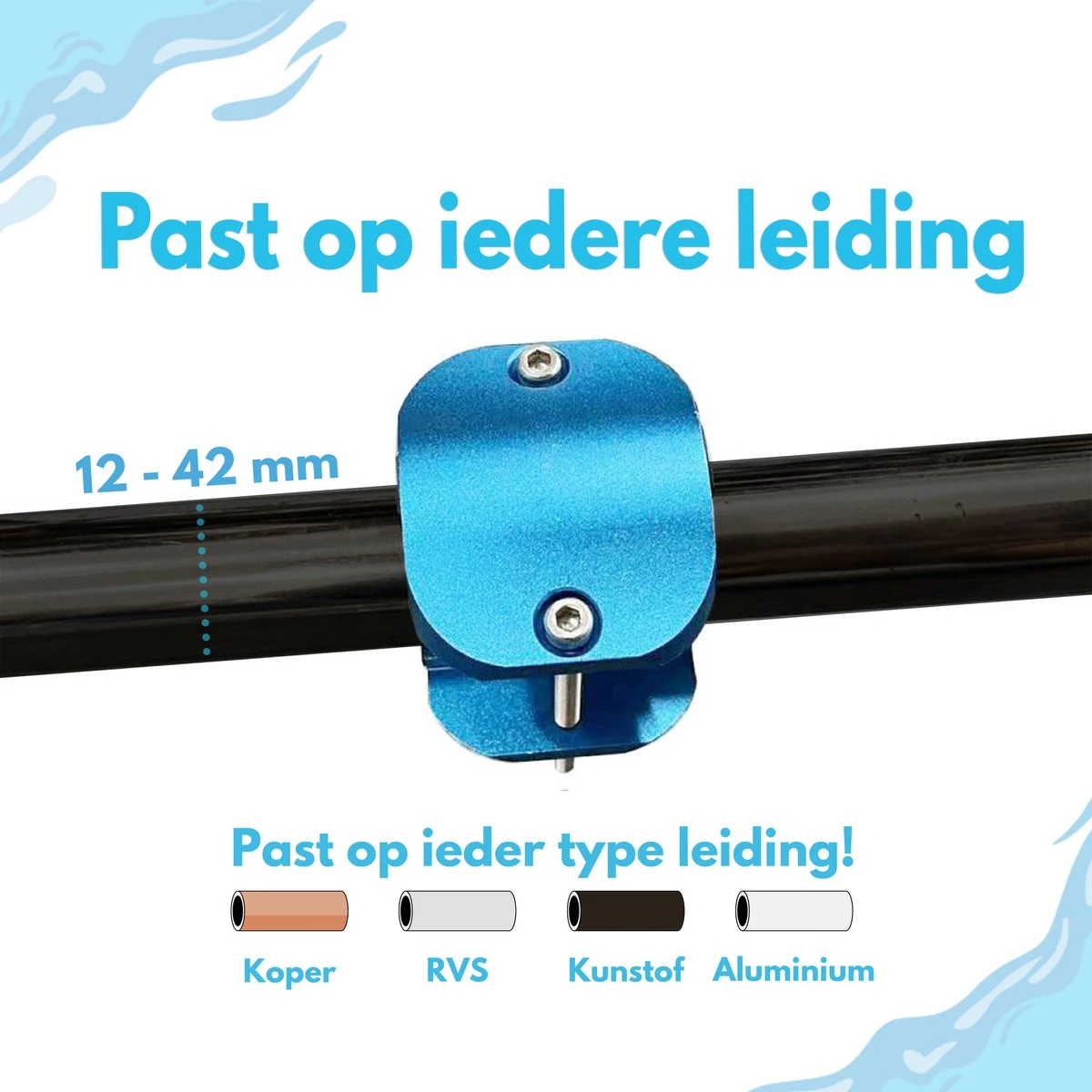 Ease Electronicz Magnetische Waterontharder 15.000 Gauss - Waterverzachter - Waterontharder Magneet - Waterontkalker - Antikalk Magneet 4 Ease Electronicz Magnetische Waterontharder 15.000 Gauss - Waterverzachter - Waterontharder Magneet - Waterontkalker - Antikalk Magneet - Afbeelding 4