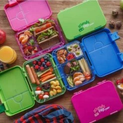 Schmatzfatz Junior Lunchbox 6 Vakken 21,3 X 15 X 4,5 Cm (BxHxD) -Mepal Shop 1200x1200 70