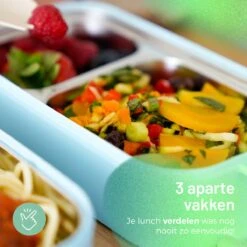 Triple J® Lunchbox - Broodtrommel - Lucht- & Lekvrij - Incl. Bestek - Magnetron & Vaatwasser Bestendig -Mepal Shop 1200x1200 76