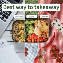 Roestvrij Staal Maaltijdbox 800 Ml| Lunch Box | Duurzaam | Beweegbare Afstandhouder | Broodtrommel Dishwasher | RVS Lunchbox Lekvrij | Stainless Steel Kleine Broodtrommel| Broodtrommel School | Bambaw 15 Roestvrij Staal Maaltijdbox 800 Ml| Lunch Box | Duurzaam | Beweegbare Afstandhouder | Broodtrommel Dishwasher | RVS Lunchbox Lekvrij | Stainless Steel Kleine Broodtrommel| Broodtrommel School | Bambaw -Mepal Shop 1200x1200 815