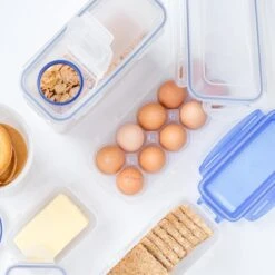 Lock&Lock Eierdoos - Eieropbergbox - Koelkast Organizer - Voor 12 Eieren - Transparant -Mepal Shop 1200x1200 880
