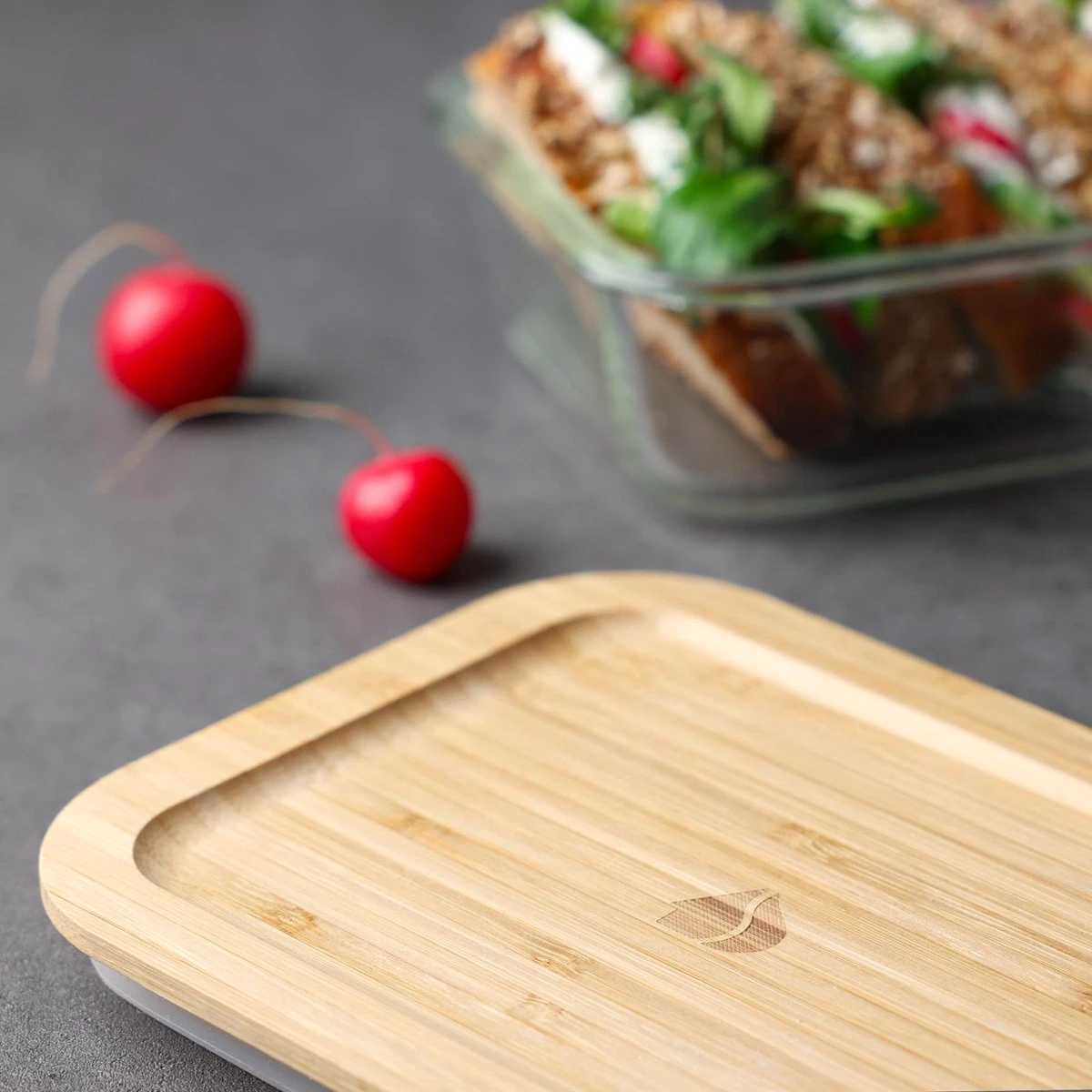 Navaris Glazen Vershoudbakjes - Set Van 4 - Meal Prep Bakjes Met Bamboe Deksel - 4x Vershouddoos Van Glas - BPA-vrij - Bakjes In 4 Maten 6 Navaris Glazen Vershoudbakjes - Set Van 4 - Meal Prep Bakjes Met Bamboe Deksel - 4x Vershouddoos Van Glas - BPA-vrij - Bakjes In 4 Maten - Afbeelding 6