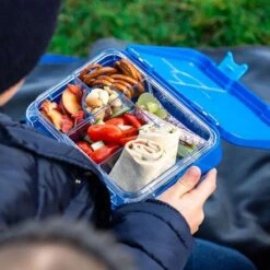 Klarstein Schmatzfatz Junior Lunchbox 6 Vakken - Bento - Vershouddoos 21,3 X 15 X 4,5 Cm (BxHxD) - BPA-vrij - Vaatwasserbestendig -Mepal Shop 1200x1200 90