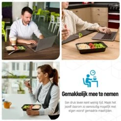 Meal Prep Bakjes - 20 Stuks - 1 Compartiment - Lunchbox - Diepvriesbakjes - Vershoudbakjes - Plastic Bakjes Met Deksel - Magnetron Bakjes Met Deksel - Meal Prep - Vershouddoos - 1L - BPA Vrij - Fitcrafters 12 Meal Prep Bakjes - 20 Stuks - 1 Compartiment - Lunchbox - Diepvriesbakjes - Vershoudbakjes - Plastic Bakjes Met Deksel - Magnetron Bakjes Met Deksel - Meal Prep - Vershouddoos - 1L - BPA Vrij - Fitcrafters -Mepal Shop 1200x1200 938