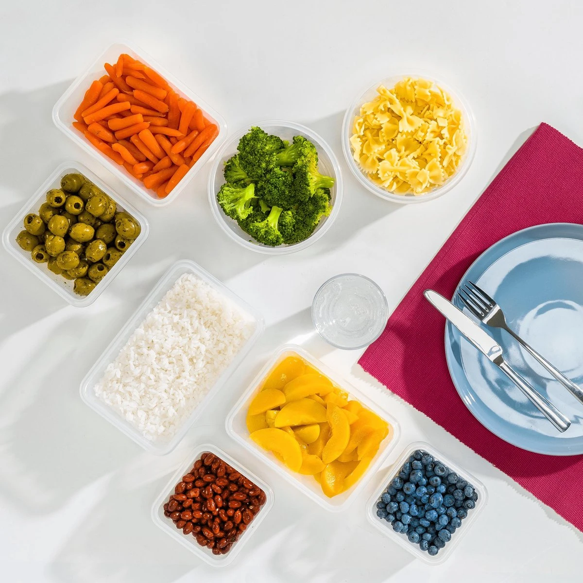 Vershoudbakjes - Meal Prep Bakjes - Lunchbox - Diepvriesbakjes - Vershouddoos - Vershoudbakjes Set - Plastic Bakjes - Voedselcontainer - Magnetron Bakjes Met Deksel - 18 Stuks - BPA Vrij - Stosh 6 Vershoudbakjes - Meal Prep Bakjes - Lunchbox - Diepvriesbakjes - Vershouddoos - Vershoudbakjes Set - Plastic Bakjes - Voedselcontainer - Magnetron Bakjes Met Deksel - 18 Stuks - BPA Vrij - Stosh - Afbeelding 6