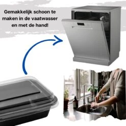 Meal Prep Bakjes - 7 Stuks - 1 Compartiment - Lunchbox - Diepvriesbakjes - Vershoudbakjes - Plastic Bakjes Met Deksel - Magnetron Bakjes Met Deksel - Meal Prep - Vershouddoos - 1L - BPA Vrij 13 Meal Prep Bakjes - 7 Stuks - 1 Compartiment - Lunchbox - Diepvriesbakjes - Vershoudbakjes - Plastic Bakjes Met Deksel - Magnetron Bakjes Met Deksel - Meal Prep - Vershouddoos - 1L - BPA Vrij -Mepal Shop 1200x1200 956