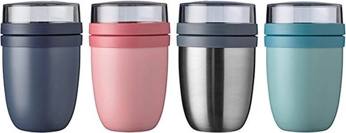 Mepal – Isoleer Lunchpot Ellipse – Houdt Je Eten 6-8 Uur Warm En 12 Uur Koud – Nordic Pink – 2 Compartimenten – Soep Beker To Go – Yoghurt Beker Muesli - Thermos Lunchbox 6 Mepal – Isoleer Lunchpot Ellipse – Houdt Je Eten 6-8 Uur Warm En 12 Uur Koud – Nordic Pink – 2 Compartimenten – Soep Beker To Go – Yoghurt Beker Muesli - Thermos Lunchbox - Afbeelding 6