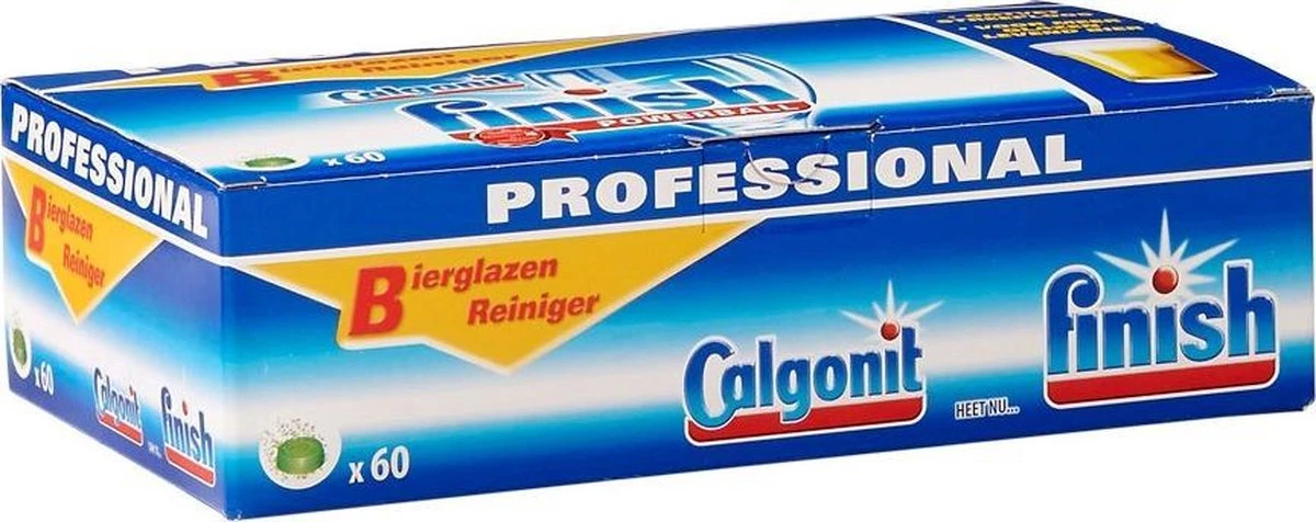 Finish Professional Bierglasreiniger 60 Tabs 3 Finish Professional Bierglasreiniger 60 Tabs - Afbeelding 3