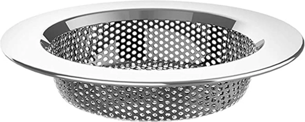 Luxe RVS Gootsteen Zeef Ø88mm - 50mm - Gootsteenstop - Afvoerzeef - Korfplug - Gootsteenbakje - Afvoerstop - Gootsteen Stop 80 Mm 6 Luxe RVS Gootsteen Zeef Ø88mm - 50mm - Gootsteenstop - Afvoerzeef - Korfplug - Gootsteenbakje - Afvoerstop - Gootsteen Stop 80 Mm - Afbeelding 6