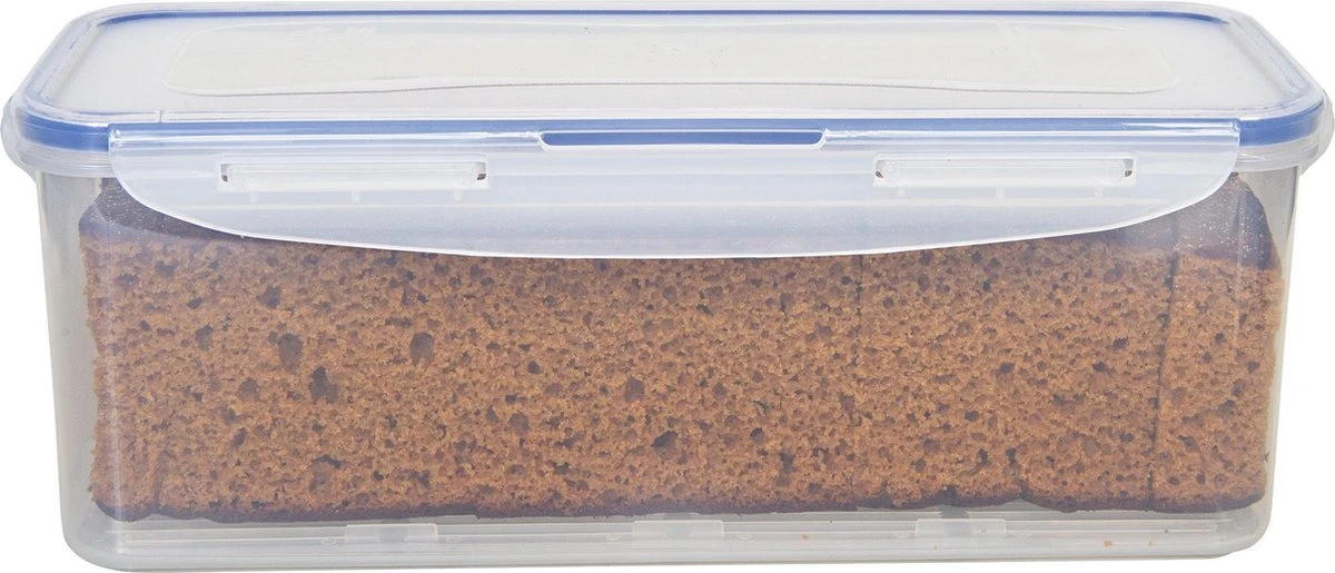 Lock&Lock Vershouddoos - Bewaardoos Met Deksel - Voor Ontbijtkoek Peperkoek En Cake - Cakedoos - 100% Luchtdicht - 2 Liter 2 Lock&Lock Vershouddoos - Bewaardoos Met Deksel - Voor Ontbijtkoek Peperkoek En Cake - Cakedoos - 100% Luchtdicht - 2 Liter - Afbeelding 2