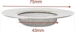 JvB - Gootsteen Zeef 2 Stuks RVS Buitenmaat 7.5 Cm Binnenmaat 4,3 Cm - Zeef - Gootsteen - Haar Opvanger Haar Vanger - Vuil Tegenhouden 9 JvB - Gootsteen Zeef 2 Stuks RVS Buitenmaat 7.5 Cm Binnenmaat 4,3 Cm - Zeef - Gootsteen - Haar Opvanger Haar Vanger - Vuil Tegenhouden -Mepal Shop 1200x519