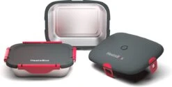 Faitron HeatsBox Style+ - Elektrische Lunchbox - Lunchtrommel Volwassenen - RVS - Verschillende Compartimenten - Met Smartphone App - 220V - Voor Warme Maaltijden -Mepal Shop 1200x608