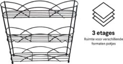 Zindoo - Kruidenrek - Standaard - 3-laags - Ophangbaar - 18 Kruiden Potjes - Anti-slip Pootjes - Spice Rack - Specerijenrek - Keukenorganizer - Keukenaccessoires 9 Zindoo - Kruidenrek - Standaard - 3-laags - Ophangbaar - 18 Kruiden Potjes - Anti-slip Pootjes - Spice Rack - Specerijenrek - Keukenorganizer - Keukenaccessoires -Mepal Shop 1200x628 2