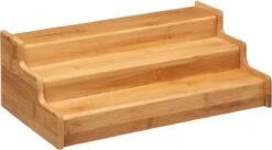 Merkloos Decopatent® Kruidenrekje Uitschuifbaar - Staand 3 Laags Kruidenrek Voor 36 Kruidenpotjes - Specerijen Rek - Bamboe Hout 7 Merkloos Decopatent® Kruidenrekje Uitschuifbaar - Staand 3 Laags Kruidenrek Voor 36 Kruidenpotjes - Specerijen Rek - Bamboe Hout -Mepal Shop 1200x662 1