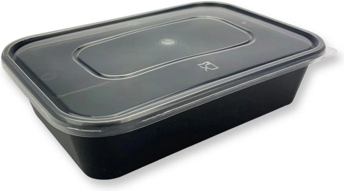 50 Stuks Zwarte Magnetron Bakjes Met Deksel - 500 Cc Bakjes - 500ml Bakjes Met Deksel - Magnetronbakje - Saladebakje Met Deksel - Zwart Bakje - Tapas - Diepvriesbakjes - Vershoudbakjes - Plastic Bakjes Met Deksel - Vershouddoos - Lunchbox 1 50 Stuks Zwarte Magnetron Bakjes Met Deksel - 500 Cc Bakjes - 500ml Bakjes Met Deksel - Magnetronbakje - Saladebakje Met Deksel - Zwart Bakje - Tapas - Diepvriesbakjes - Vershoudbakjes - Plastic Bakjes Met Deksel - Vershouddoos - Lunchbox