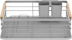 Navaris Afdruiprek Met Uitneembare Bestekhouder - Afwasrek Met Losse Lekbak - Vaatwasrek Met Plateau - Voor Bestek, Borden, Schalen En Pannen 10 Navaris Afdruiprek Met Uitneembare Bestekhouder - Afwasrek Met Losse Lekbak - Vaatwasrek Met Plateau - Voor Bestek, Borden, Schalen En Pannen -Mepal Shop 1200x673