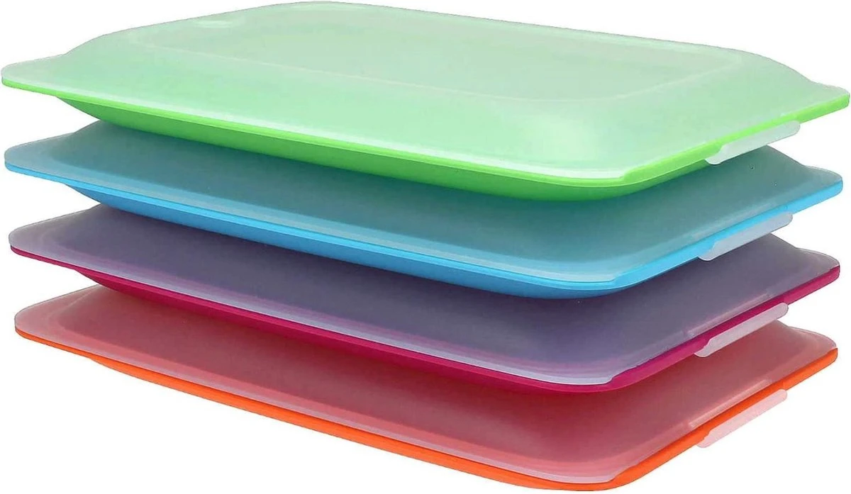 Merkloos Vershouddozen Vleeswarendoos Koelkast Vershoudbakje Bewaren Koelkast Beleg Bewaardoos Broodbeleg Stapelbaar Met Deksel 4 Stuks 1 Merkloos Vershouddozen Vleeswarendoos Koelkast Vershoudbakje Bewaren Koelkast Beleg Bewaardoos Broodbeleg Stapelbaar Met Deksel 4 Stuks