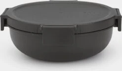 Brabantia Make & Take Salade Lunchbox - 1,3 L - Kunststof - Dark Grey 31 Brabantia Make & Take Salade Lunchbox - 1,3 L - Kunststof - Dark Grey -Mepal Shop 1200x701