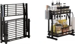 TammaT - Kruidenrek - Kruidenrek Staand - Inklapbare Keukenrek - 3-laags 35x21x56,5CM - Keuken Organizer - Aanrecht Organizer - Keuken Opslag - Roestvrij Staal - Opbergrek - Keuken Organizers - Roestvrij En Krasvrij 31 TammaT - Kruidenrek - Kruidenrek Staand - Inklapbare Keukenrek - 3-laags 35x21x56,5CM - Keuken Organizer - Aanrecht Organizer - Keuken Opslag - Roestvrij Staal - Opbergrek - Keuken Organizers - Roestvrij En Krasvrij -Mepal Shop 1200x711 1