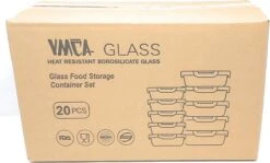 VMCA Glazen Vershoudbakjes Voor Vriezer Oven En Magnetron - 10 Bakjes - Grijs -Mepal Shop 1200x726 6