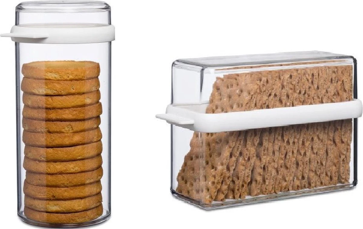 Mepal Voordeelset Knackebrood, Beschuit, Kaas& Vleeswaren 4g 2 Mepal Voordeelset Knackebrood, Beschuit, Kaas& Vleeswaren 4g - Afbeelding 2