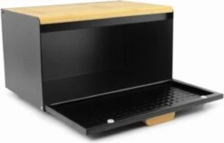 Luxe Broodtrommel Zwart Met Bamboe - Brood Bewaardoos - 36x21x21CM - Rechthoekig 6 Luxe Broodtrommel Zwart Met Bamboe - Brood Bewaardoos - 36x21x21CM - Rechthoekig -Mepal Shop 1200x770