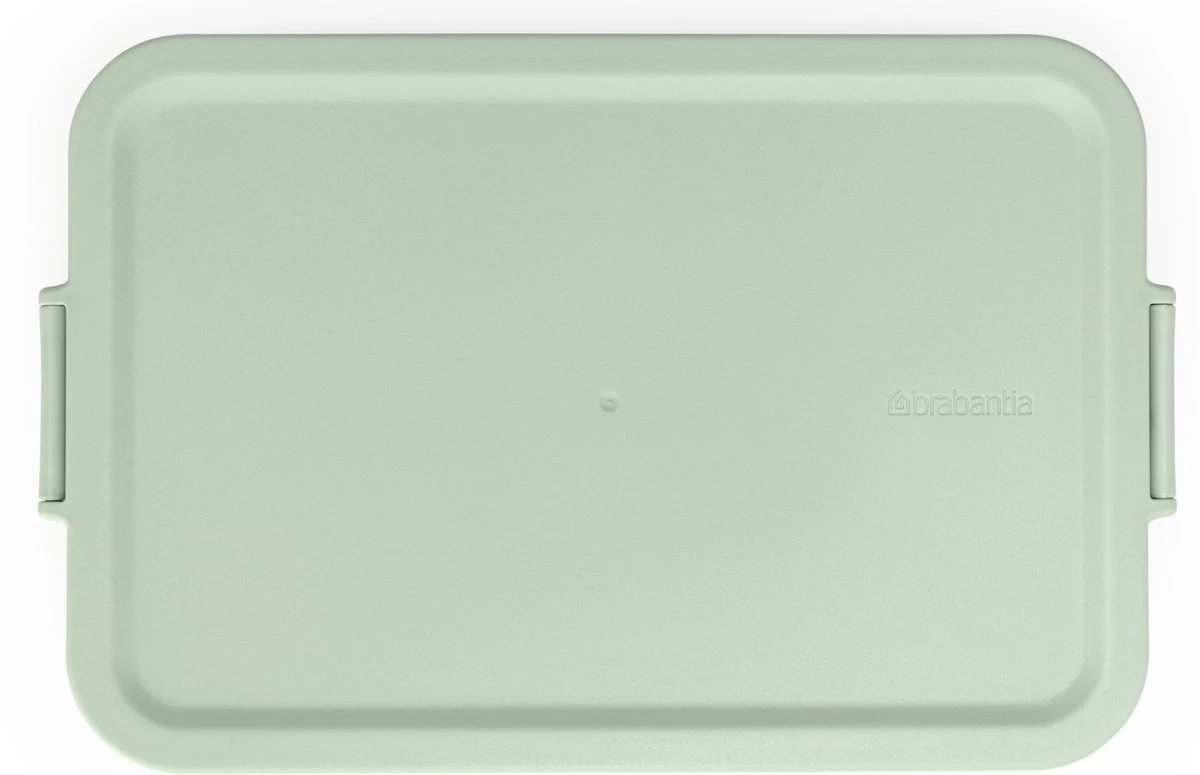 Brabantia Make & Take Lunchbox - Plat - Kunststof - Jade Green 8 Brabantia Make & Take Lunchbox - Plat - Kunststof - Jade Green - Afbeelding 8