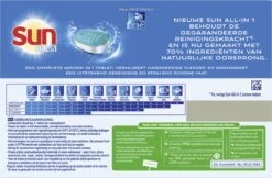 SUN® Sun All-In-1 Citroen Vaatwastabletten - 7 X 24 Tabletten - Voordeelverpakking 13 SUN® Sun All-In-1 Citroen Vaatwastabletten - 7 X 24 Tabletten - Voordeelverpakking -Mepal Shop 1200x786 3