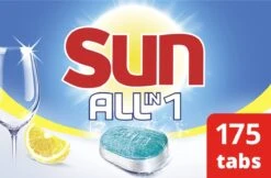 SUN® Sun All-In-1 Citroen Vaatwastabletten - 7 X 24 Tabletten - Voordeelverpakking 17 SUN® Sun All-In-1 Citroen Vaatwastabletten - 7 X 24 Tabletten - Voordeelverpakking -Mepal Shop 1200x786 4