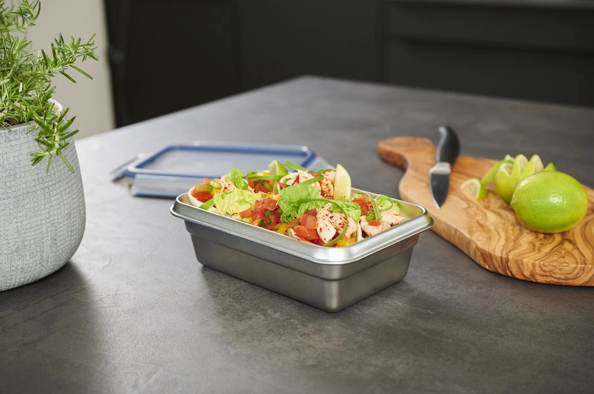 Tefal MasterSeal RVS - Vershouddoos - Rechthoek - 0,8L 5 Tefal MasterSeal RVS - Vershouddoos - Rechthoek - 0,8L - Afbeelding 5