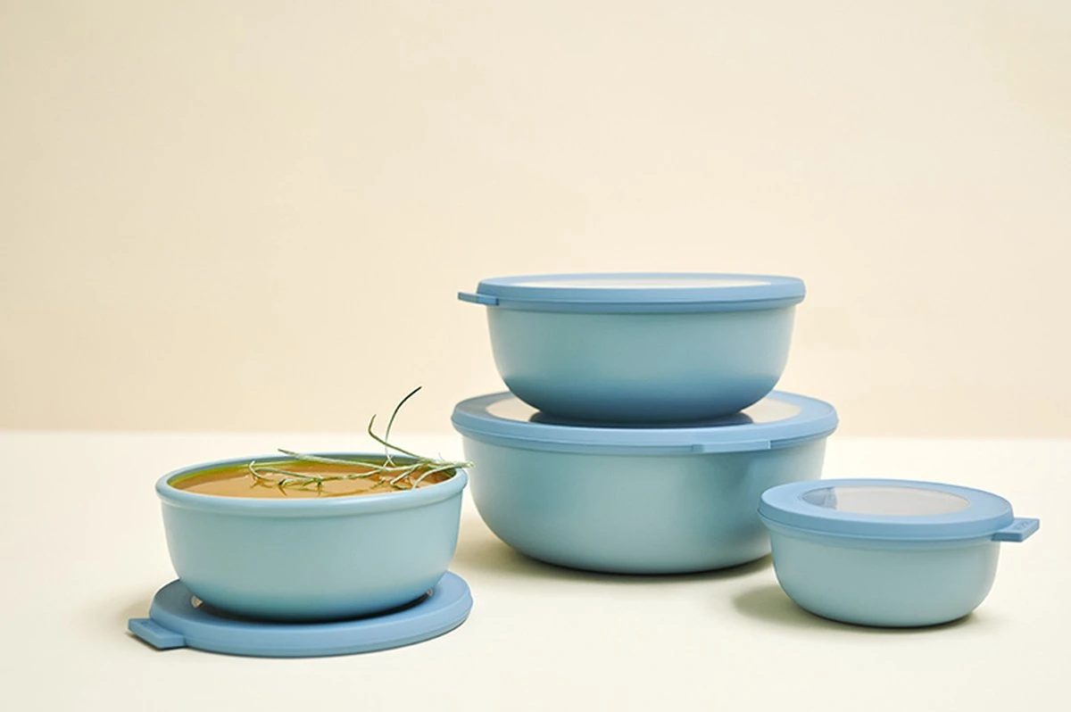 Vershouddoos - Mepal – Multikom Cirqula Rond 350 Ml – Mag In De Vriezer, Magnetron En Vaatwasser – Nordic Pine – Geschikt Als Meal Prep Bakje, Vershoudbakje, Bewaardoos 5 Vershouddoos - Mepal – Multikom Cirqula Rond 350 Ml – Mag In De Vriezer, Magnetron En Vaatwasser – Nordic Pine – Geschikt Als Meal Prep Bakje, Vershoudbakje, Bewaardoos - Afbeelding 5